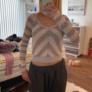 Lace free people shirt xs